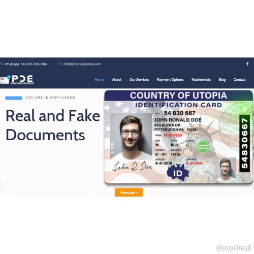 Buy Documents Online - Driver's License - Passport - Diploma & Degree Certificates - Counterfeit Money - SSD Solution