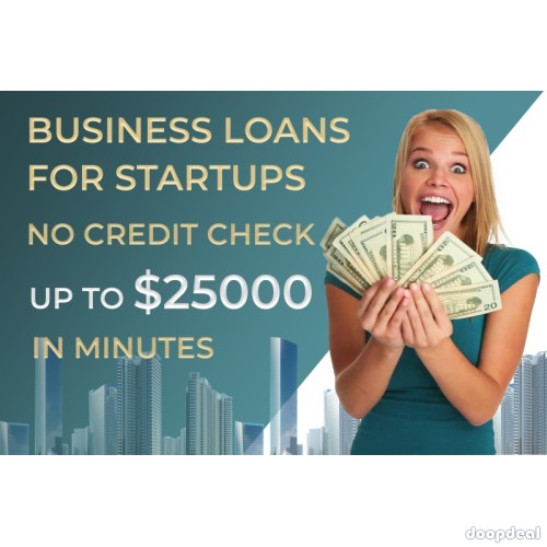 Business Loans No Credit Check up to  $25000 in minutes